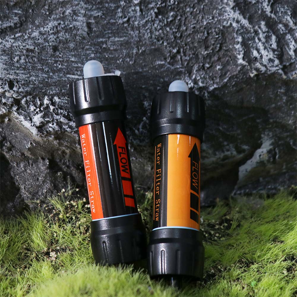فلتر مياه صغير محمول على شكل ق - مراجعة Water Purification Straw وسعره