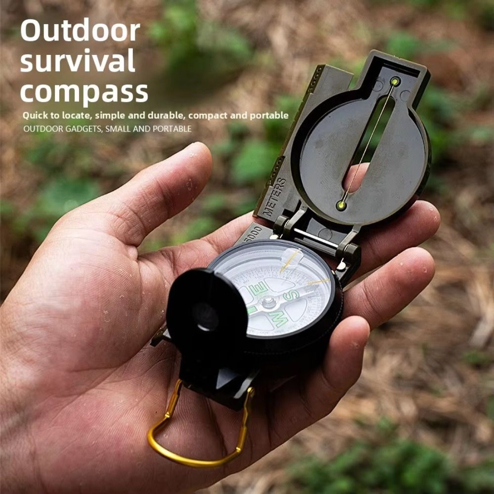 بوصلة احترافية مقاومة للماء، ه - مراجعة Compass Lensatic وسعره