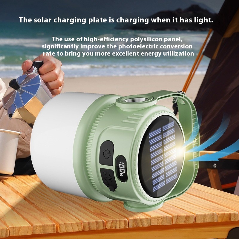 LED الشمسية لمبة ضوء الفوانيس  - مراجعة Solar Emergency Charger وسعره