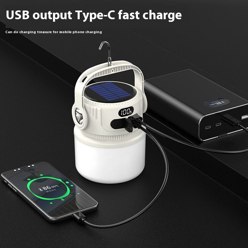 LED الشمسية لمبة ضوء الفوانيس  - مراجعة Solar Emergency Charger وسعره
